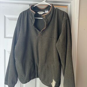 Orvis Men's Olive Pullover Sweater